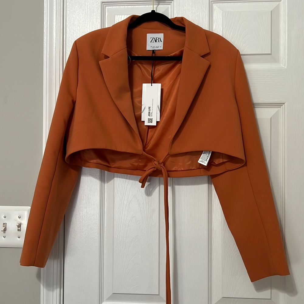 Zara Cropped Blazer